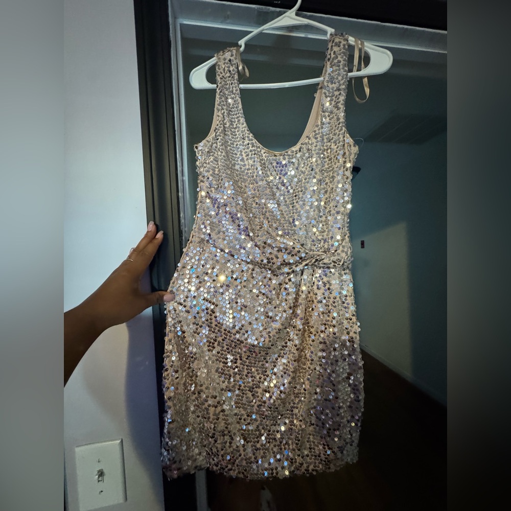 Love Reign Sparkling Sequin Mini Dress